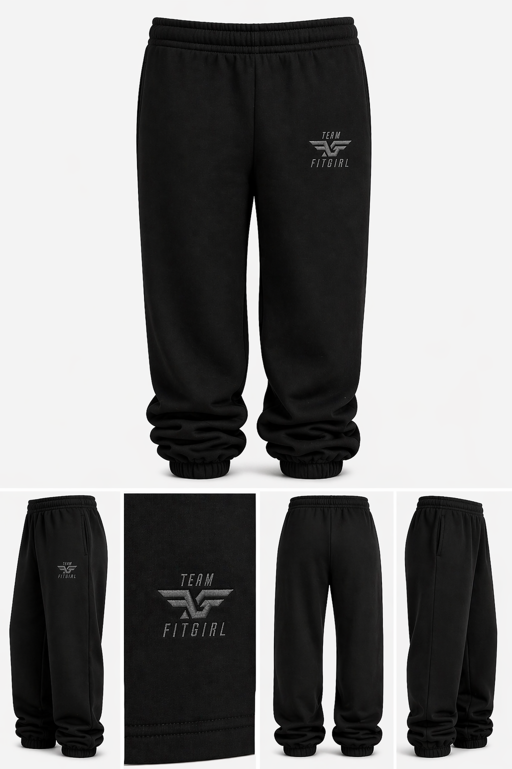 Team Fit Girl Athlete Oversized Joggers (PRE-ORDER)